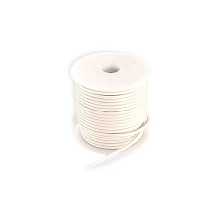 Velvac Primary Wire, GPT, 12 AWG, Copper, White, PVC Jacket, Stranded 051159